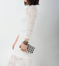 Load image into Gallery viewer, Vintage Leather Bracelets 6MM Matte Stone 3 Strands Wrap Bracelets Woven Multilayer Boho Bracelet Handmade Jewelry Dropship