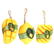 Load image into Gallery viewer, 100% Natural Mango/Pineapple/Lemon Fruit Oil Handmade Soap Whitening Skin Hand Cleanser Wash Soap Face Body Care