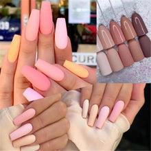 Load image into Gallery viewer, 50g Bulk Nude Nail Acrylic Powder,20 Colors Crystal Pink Brown Extension/Dipping/Engraving Acrylic Powder Poly Monomer Wholesale