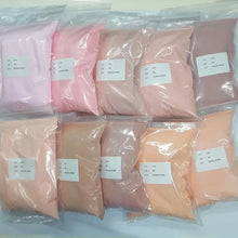 Load image into Gallery viewer, 50g Bulk Nude Nail Acrylic Powder,20 Colors Crystal Pink Brown Extension/Dipping/Engraving Acrylic Powder Poly Monomer Wholesale