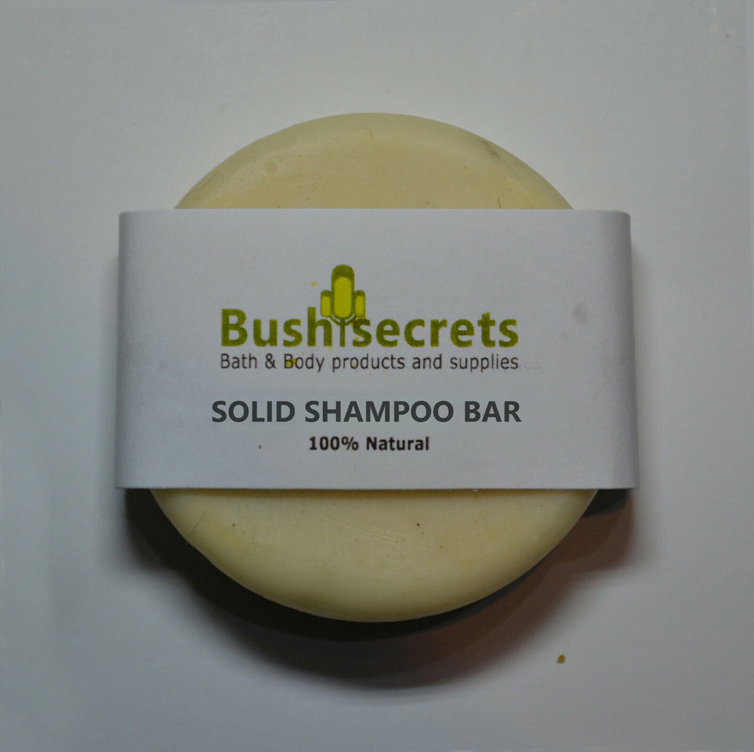 2x NATURAL Softens Nourishes Hair 2 in 1 Tea Tree, Tamanu & Argan shampoo bar