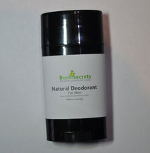 Load image into Gallery viewer, Natural Eco friendly Organic Deodorant Stick 75ml Vegan Pine Patchouli For Men.
