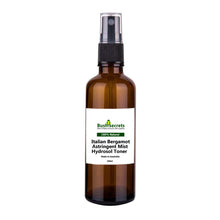 Load image into Gallery viewer, Astringent Energizing Hydrating facial Mist Italian Bergamot water toner 100 ml
