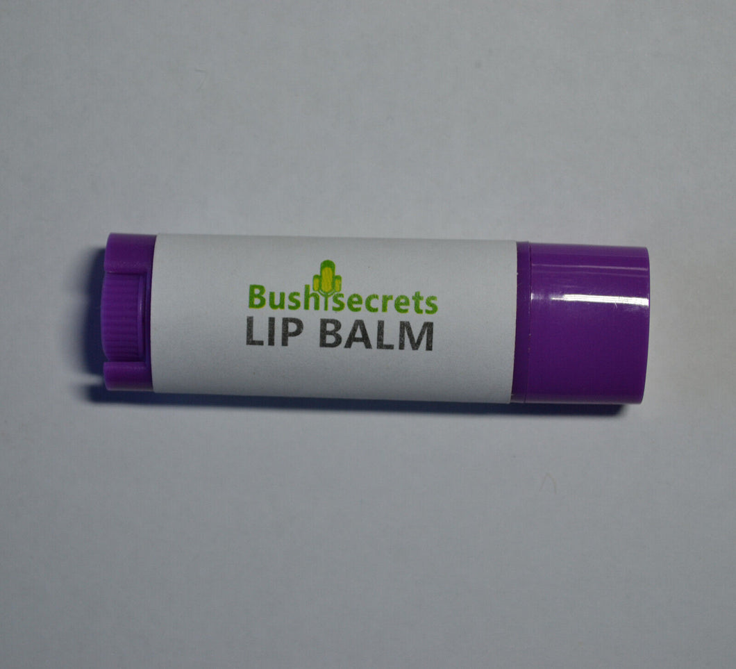 Vegan Eco Organic softening nourishing Blueberry scented pure Lip Balm;