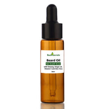 Load image into Gallery viewer, Beard and Moustache Ginseng oil, Keratin, Argan, Jojoba hair growth serum oil 30 ml
