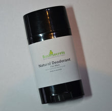 Load image into Gallery viewer, Natural Eco friendly Organic Deodorant Stick 75ml Vegan Pine Patchouli For Men.
