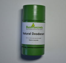 Load image into Gallery viewer, Natural 100% Eco friendly Organic Deodorant Stick, 40ml. Vegan Sandalwood scent
