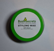 Load image into Gallery viewer, Australian Salon Natural Eco Hair Styling grooming Wax Pomade Lemon Myrtle 60mL.
