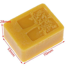 Load image into Gallery viewer, Pure Organic Australian Beekeeper Beeswax Solid block for balms, candles, crafts
