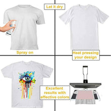 Load image into Gallery viewer, 100ml Sublimation Protective Clear Coating Spray Agent , Fabric, Cotton T-shirts
