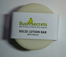 Load image into Gallery viewer, NATURAL BALM Safflower Mango Butter White Tea Cracked Dry Skin lotion bar
