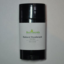 Load image into Gallery viewer, Natural Eco friendly Organic Deodorant Stick 75ml Vegan Pine Patchouli For Men.
