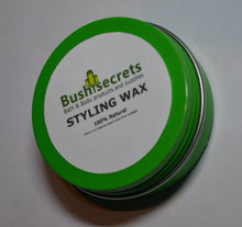 Load image into Gallery viewer, Australian Salon Natural Eco Hair Styling grooming Wax Pomade Lemon Myrtle 60mL.
