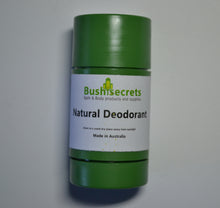 Load image into Gallery viewer, Natural 100% Eco friendly Organic Deodorant Stick, 40ml. Vegan Sandalwood scent
