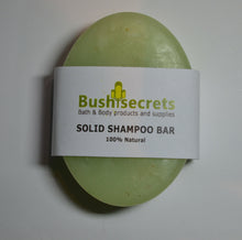 Load image into Gallery viewer, NATURAL Repairs brittle damaged Hair, Castor oil, Rosemary oil shampoo bar.
