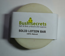 Load image into Gallery viewer, SOLID BALM LANOLIN, Organic Mango Butter Coconut Lime body moisturiser bar.
