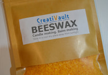 Load image into Gallery viewer, Premium Australian Natural Beeswax pellets Candle, Balm Making Bees wax 150g
