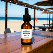 Load image into Gallery viewer, Beard oil, with natural Ginger, Keratin, Argan, Jojoba, hair growth grooming serum 40ml

