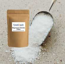 Load image into Gallery viewer, Premium Dead Sea Salt Magnesium Chloride Flakes Food Grade Bath Salts 200g
