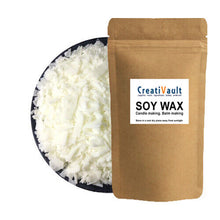 Load image into Gallery viewer, Quality Australian Natural Pure Soy Wax Candle &amp; Balm Making Supplies - 100g
