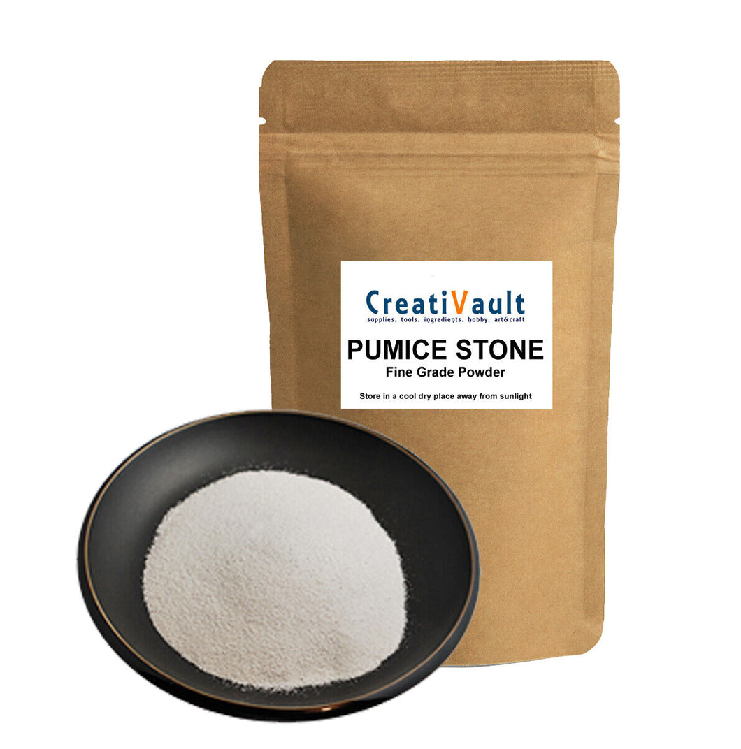 PUMICE STONE POWDER Fine Grade Cosmetics Soaps Exfoliant skincare Dental - 50g