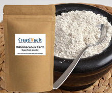 Load image into Gallery viewer, Organic Premium Diatomaceous Earth. Food Grade Fossil Shell Powder Flour 100g.

