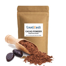 Load image into Gallery viewer, Premium Organic Raw Natural Cacao Powder Cocoa Fine Vegan Superfood 100g
