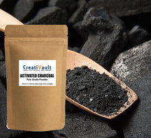 Load image into Gallery viewer, Premium Activated Charcoal Powder Pure, Detox, Supplement Food Grade 25g
