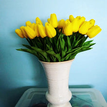 Load image into Gallery viewer, 10PCS Tulip Artificial Flower Real Touch Bouquet Flower Decoration  Home Decor lifestyle
