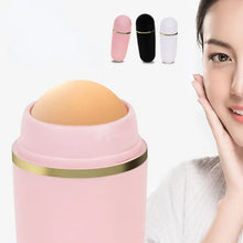 Load image into Gallery viewer, 1pcs Face Oil Absorbing Roller Skin Care Tool Volcanic Stone Oil Absorber Washable Facial Oil Removing Care Skin Makeup
