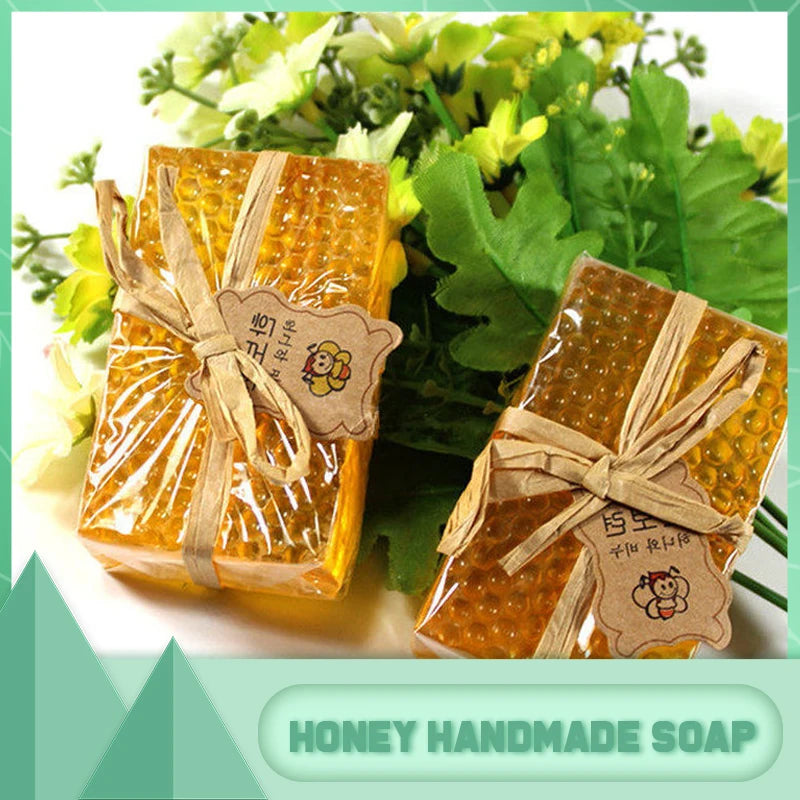 Natural 100g Honey Kojic Acid Bath Soap Handmade Whitening Soap Peelin –  Bush Secrets Australia