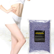 Load image into Gallery viewer, 1000g Hard Wax Beans Solid Hair Remover No Strip Depilatory Hot Film Wax Bead Hair Removal for Full Body Bikini Face Leg Eyebrow
