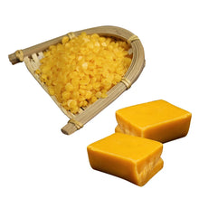 Load image into Gallery viewer, 0.5/1KG Yellow Beeswax Natural Raw Materials For Candle Making DIY Handcraft Lipstick Cosmetics Candle Accessories
