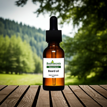 Load image into Gallery viewer, Beard oil with Keratin Argan, Jojoba, Ginger - hair growth serum 40ml;
