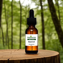 Load image into Gallery viewer, Beard oil, with natural Ginger, Keratin, Argan, Jojoba, hair growth grooming serum 40ml
